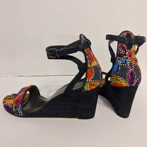 weitzman embroidered